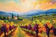 Swiss Italien landscape grapes #8