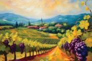 Swiss Italien landscape grapes #9