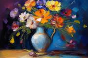 Still life flowers art#22