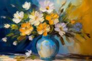 Still life flowers art#25