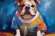 Bulldog art#4