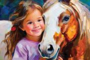 Girl with pony art#9