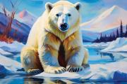 Polar bear art#11