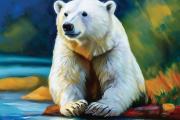 Polar bear art#14