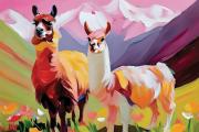 Rosa Alpakas art#12