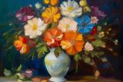 Stillleben mit Blumen art#8