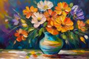 Stillleben mit Blumen art#11
