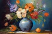 Stillleben mit Blumen art#14