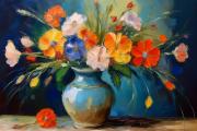 Stillleben mit Blumen art#31