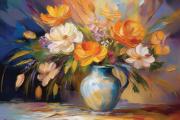 Vase mit Blumen art#15