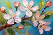 Apfelbaumblüte art#1