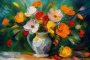 Nature morte de fleurs art#3
