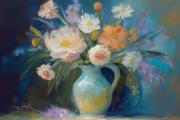 Vase avec des fleurs art#5