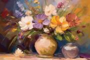 Vase avec des fleurs art#9