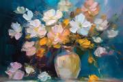 Vase avec des fleurs art#11