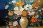 Vase avec des fleurs art#13