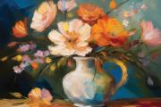 Vase avec des fleurs art#14
