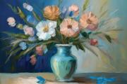 Vase avec des fleurs art#16
