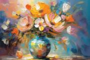 Vase avec des fleurs art#41