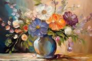 Vase avec des fleurs art#43