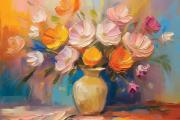 Vase avec des fleurs art#44