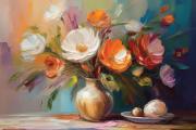 Vase avec des fleurs art#45