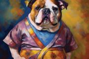 Bulldog art#6
