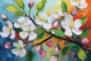 Pommier en fleurs art#2