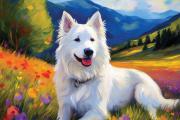 Cane da pastore bianco art#6