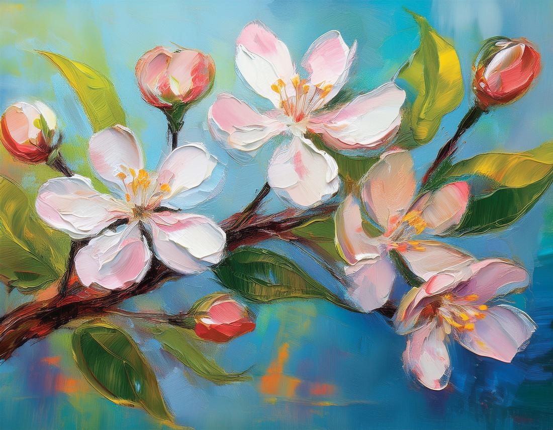 Apfelbaumblüte art#1