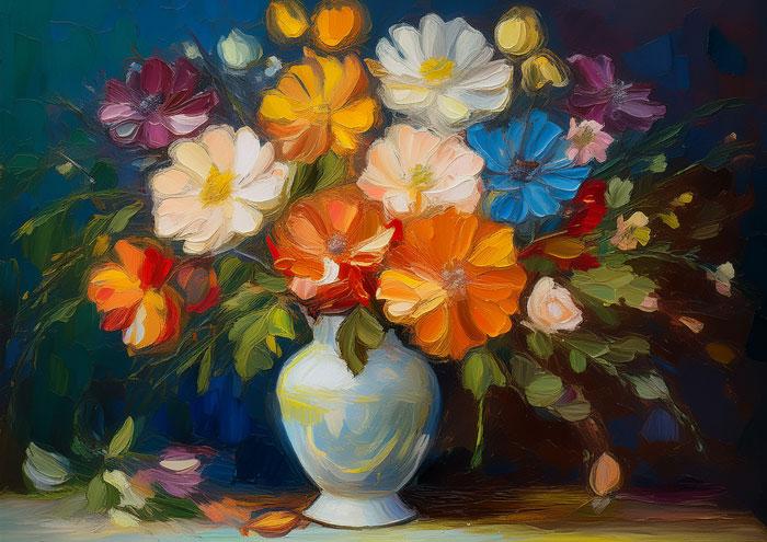 Nature morte de fleurs