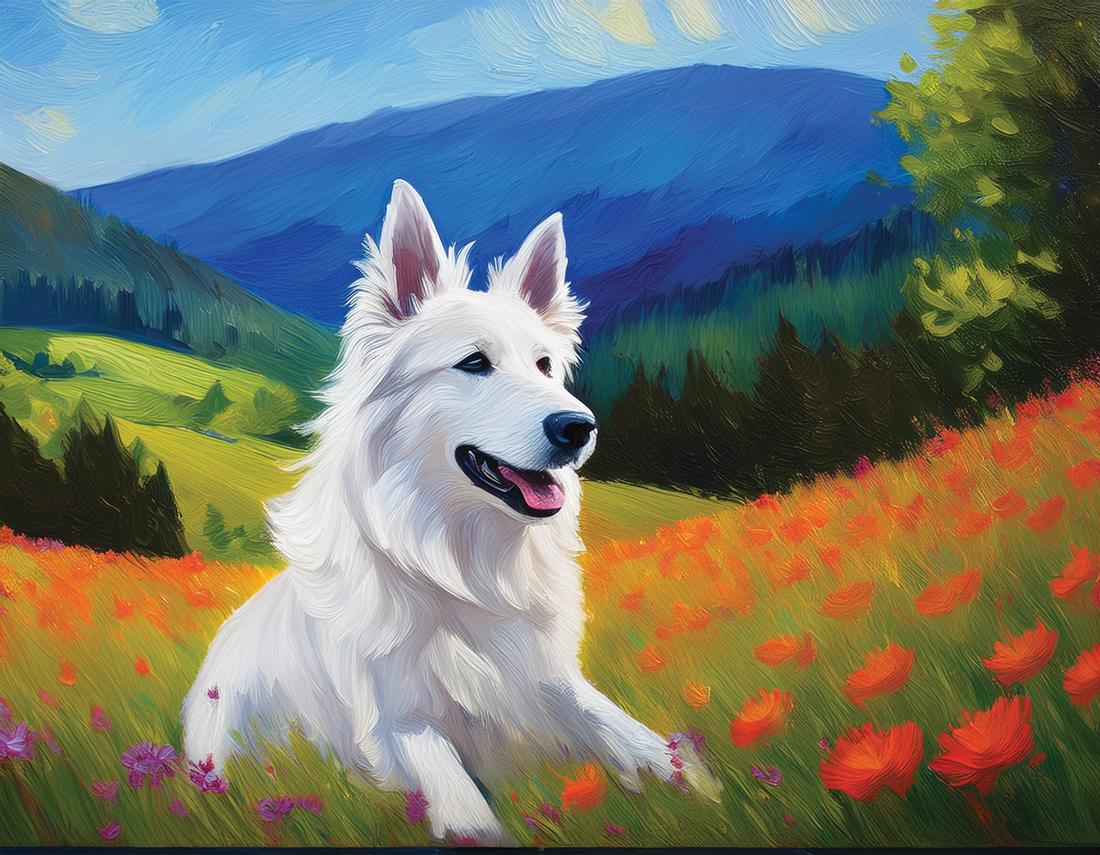 Berger blanc art#3