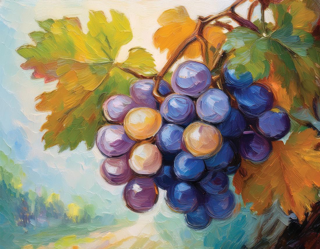 Raisins paysagers art#11