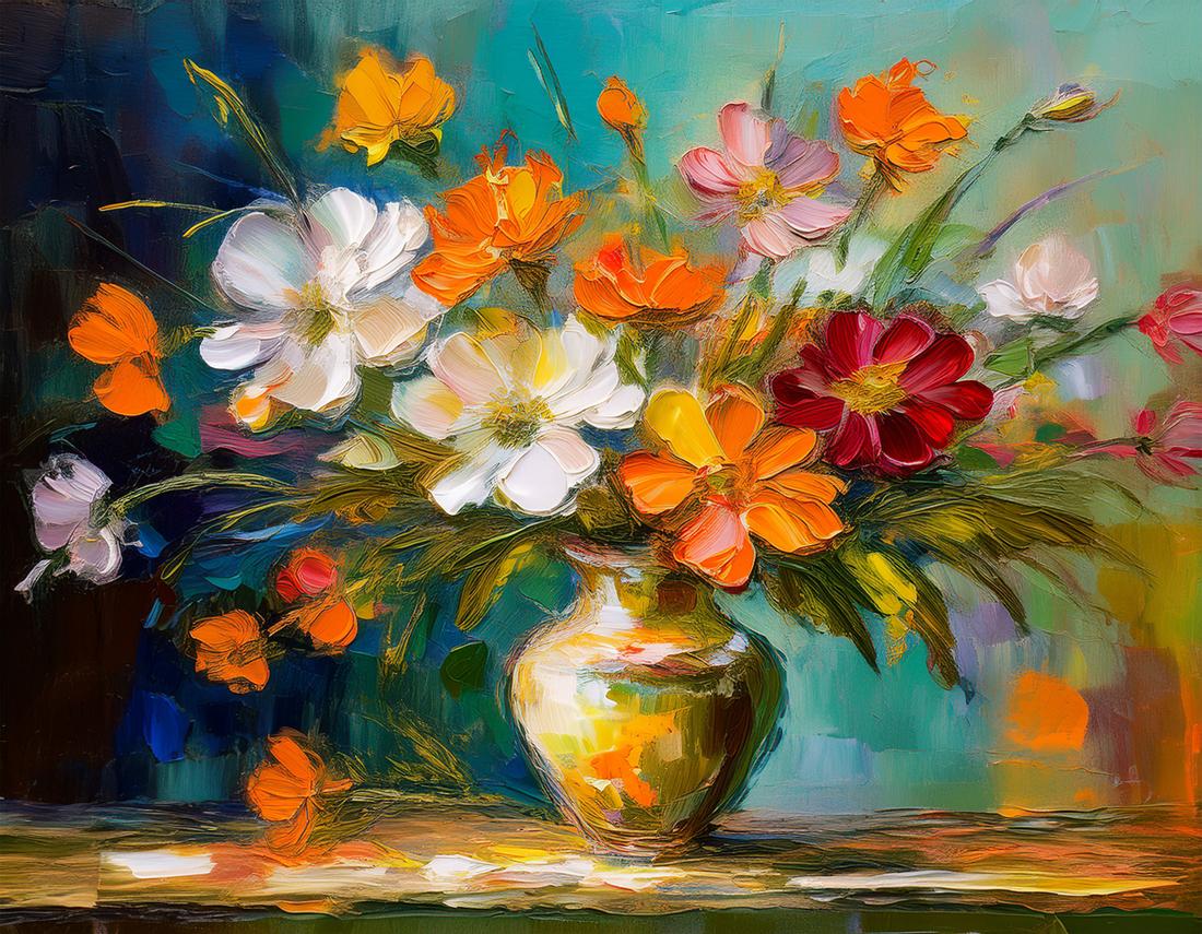Nature morte de fleurs art#20