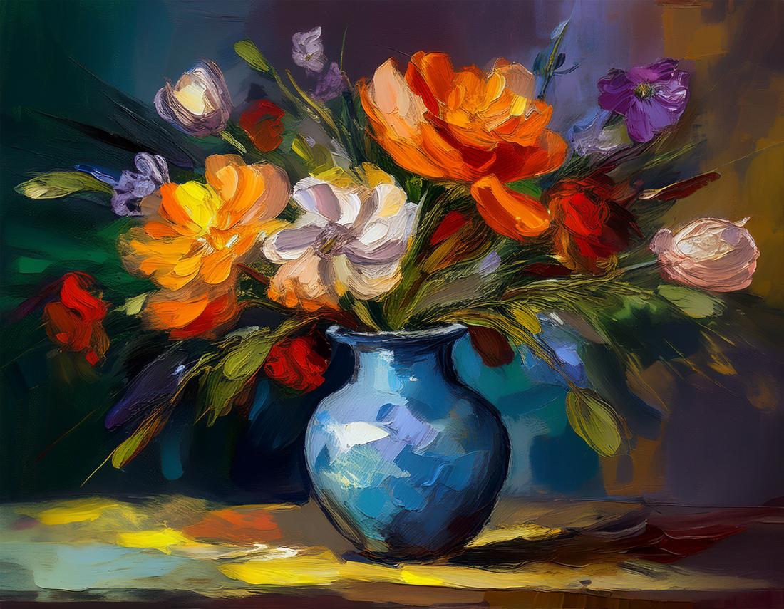Nature morte de fleurs art#24