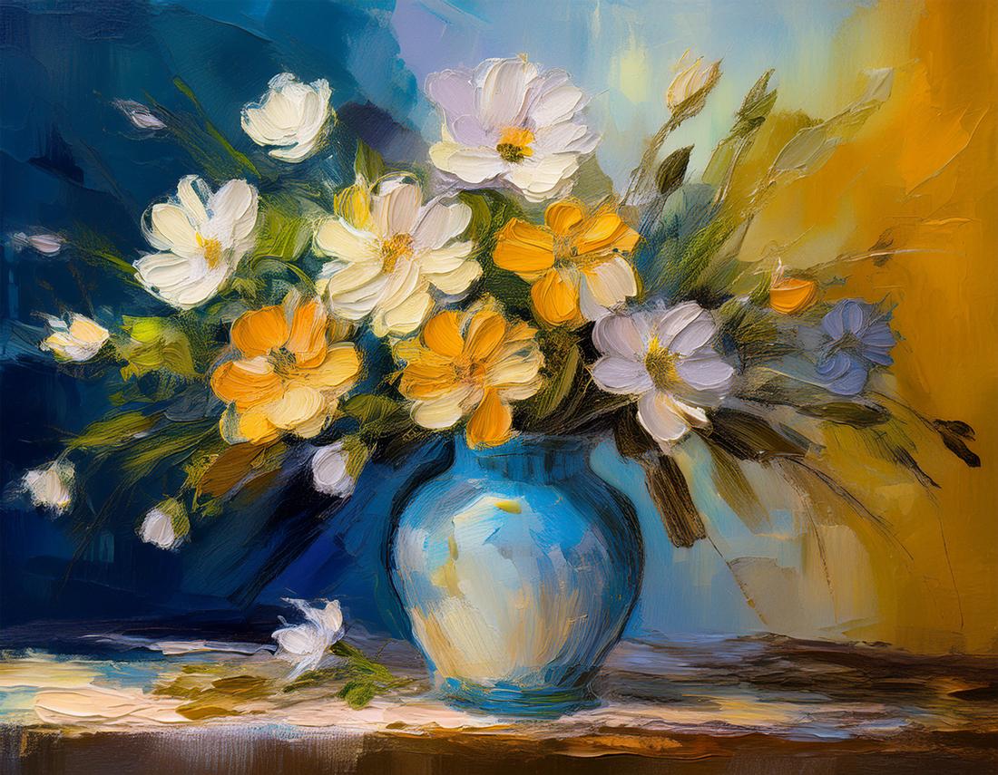 Nature morte de fleurs art#25