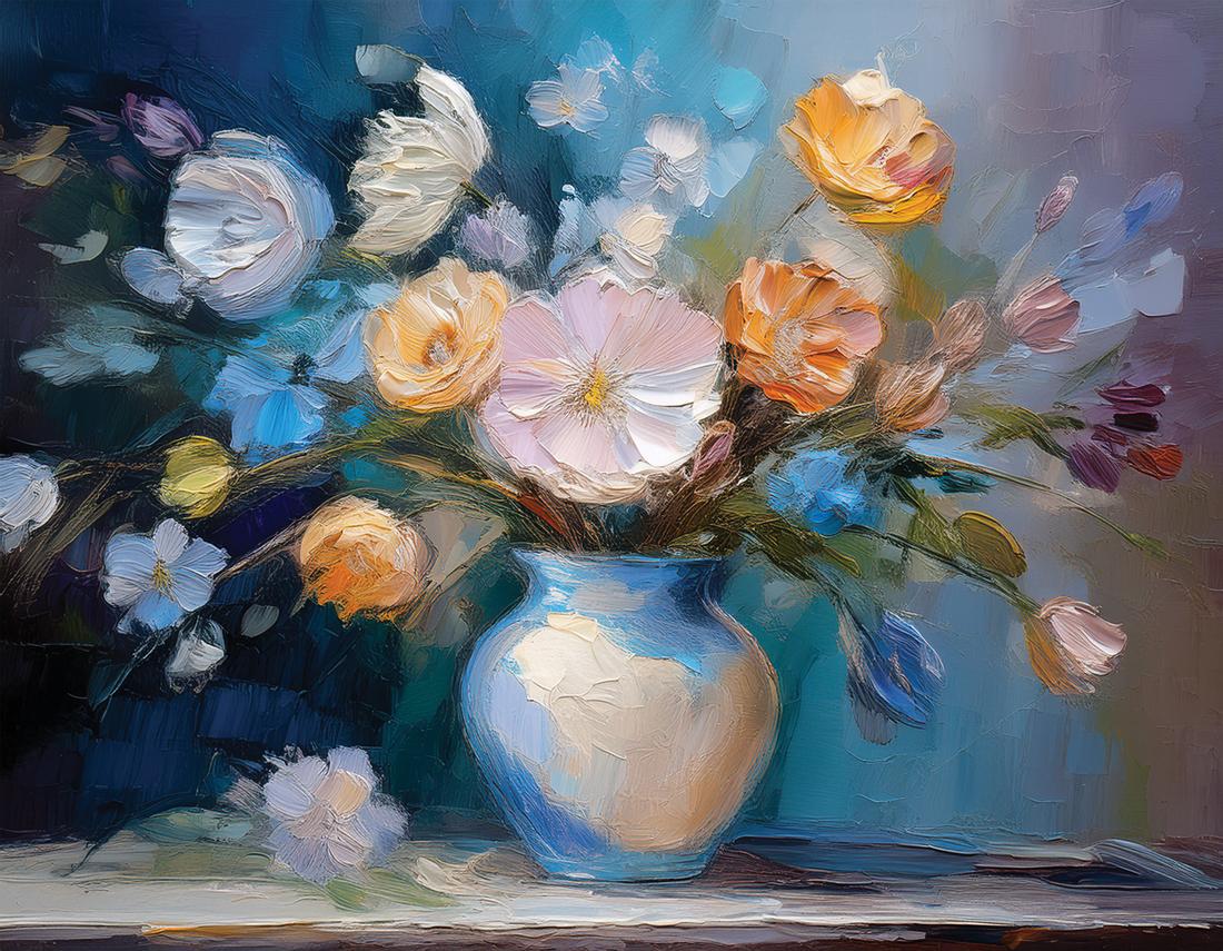Vase avec des fleurs art#21