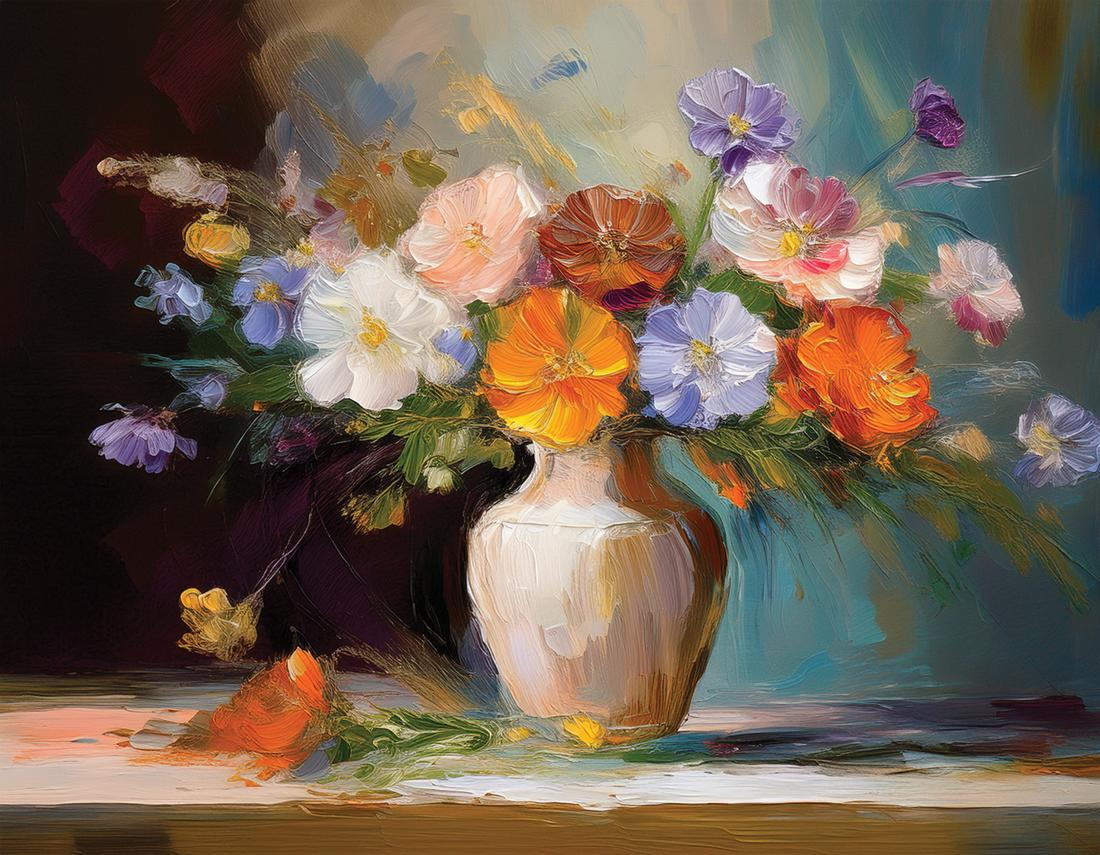 Vase avec des fleurs art#30