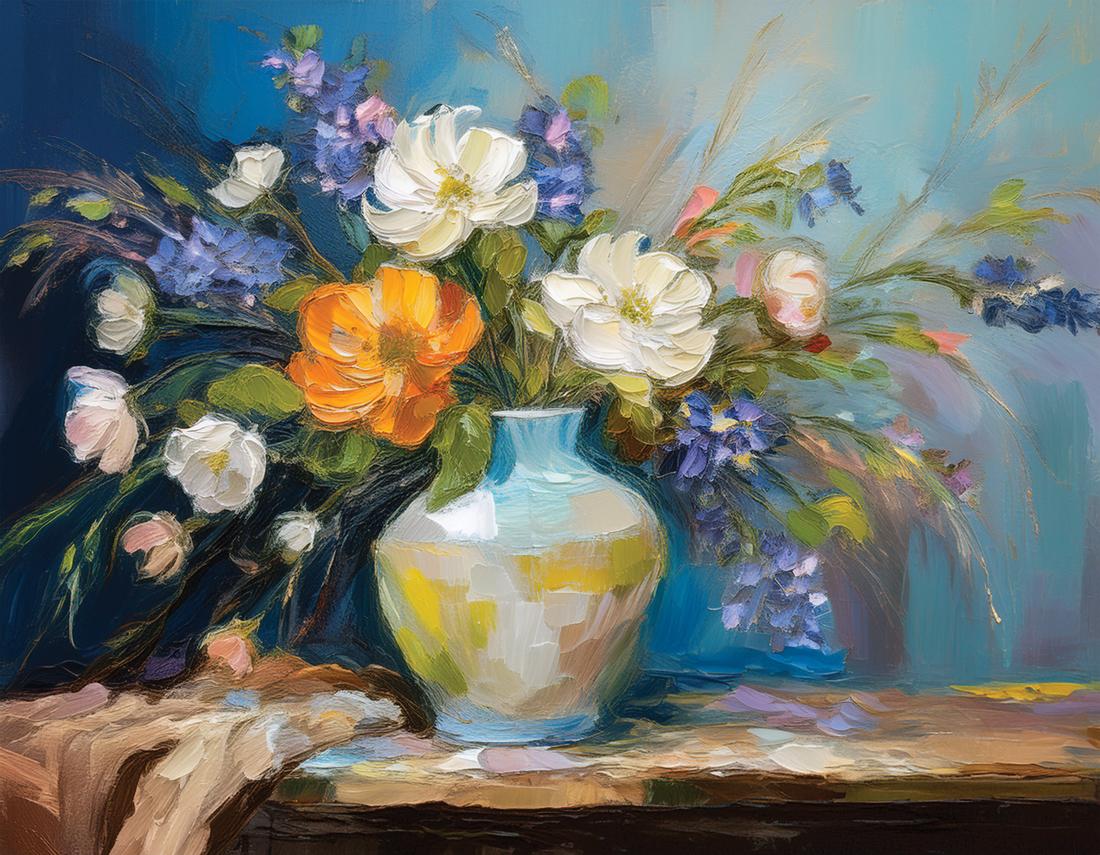 Vase avec des fleurs art#40
