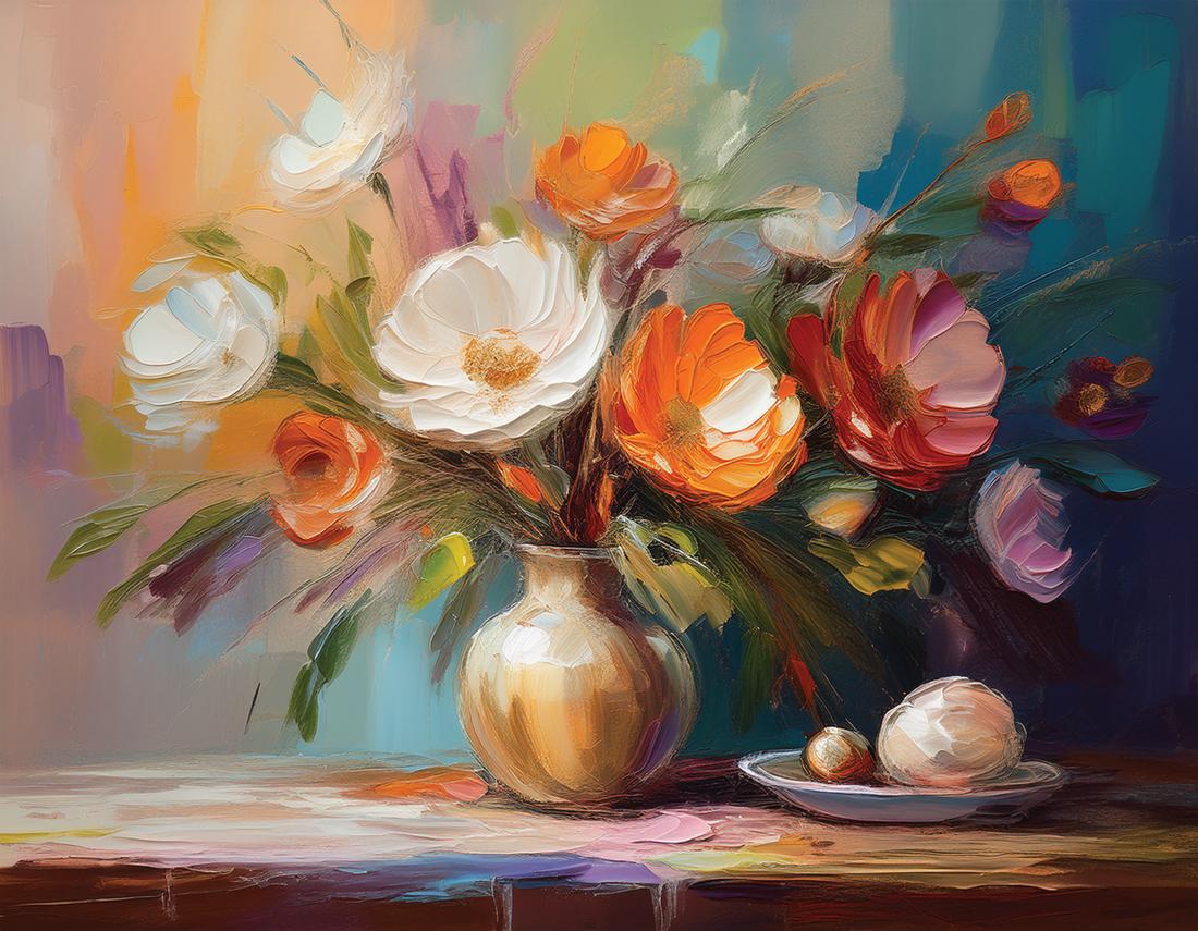Vase avec des fleurs art#45