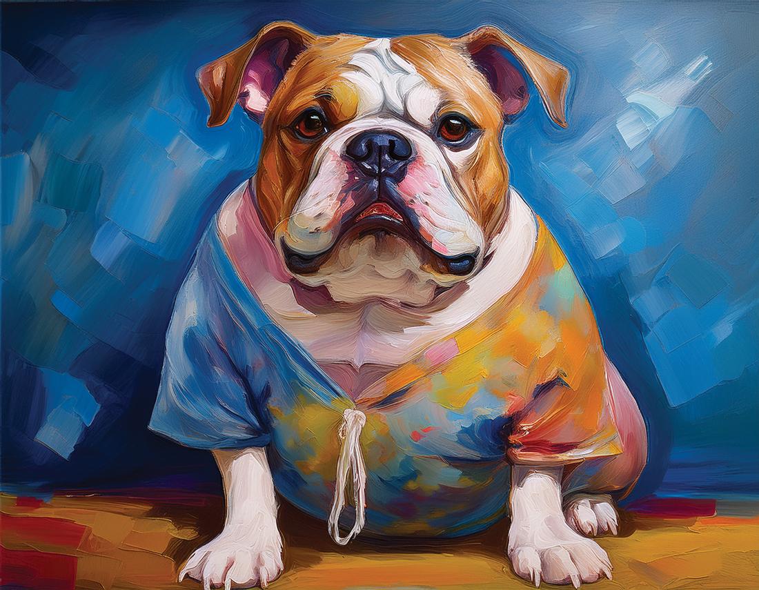 Bulldog art#4