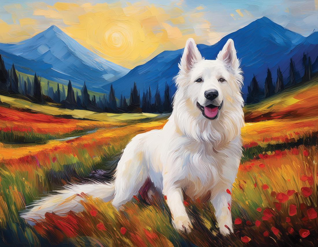 Cane da pastore bianco art#7