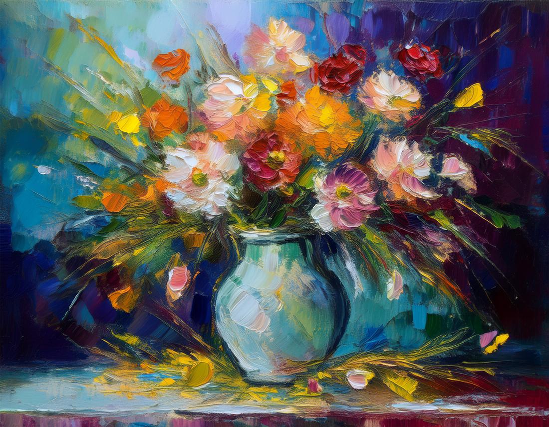 Natura morta di fiori art#2