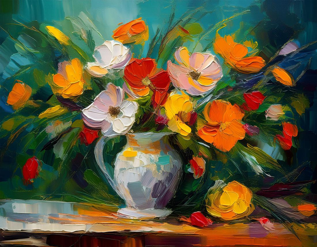 Natura morta di fiori art#3