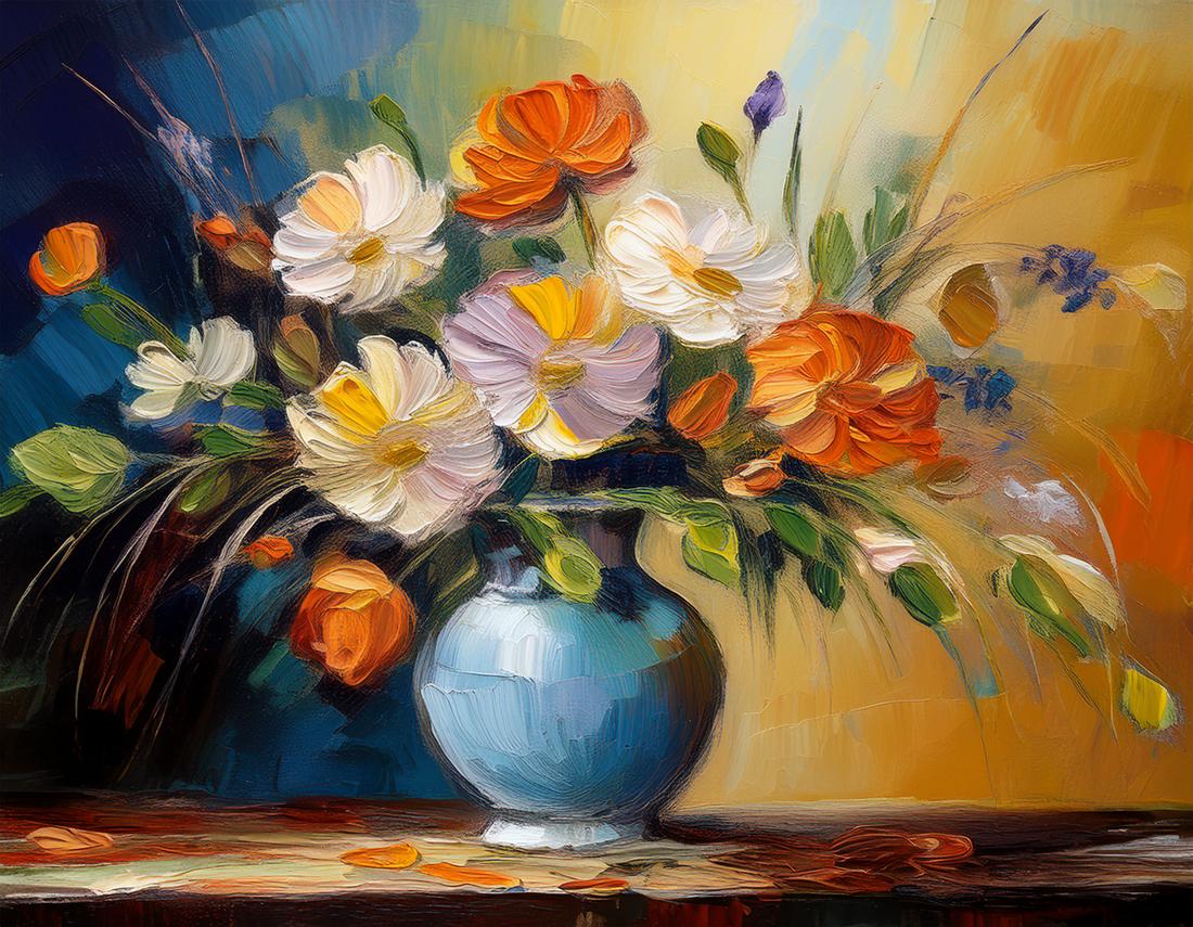 Natura morta di fiori art#9