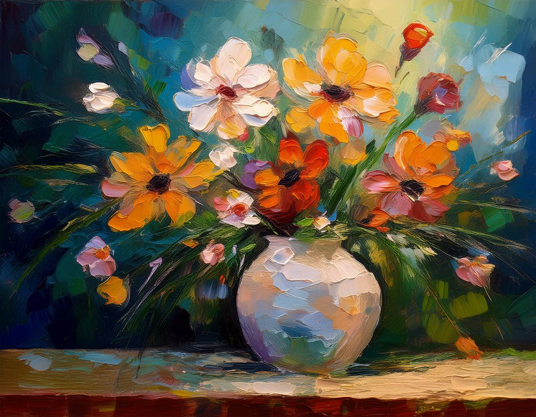 Natura morta di fiori art#10