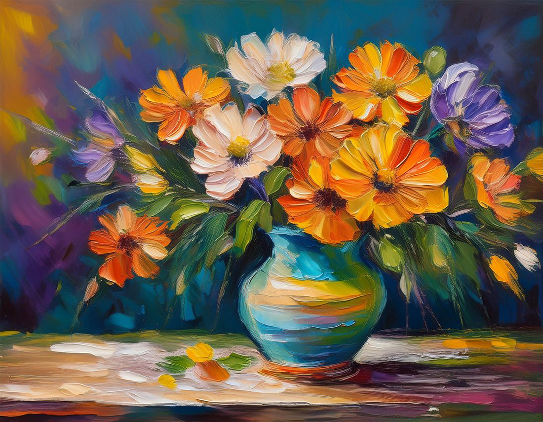 Natura morta di fiori art#11