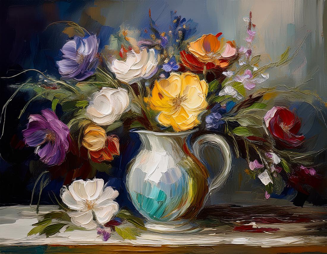 Natura morta di fiori art#13