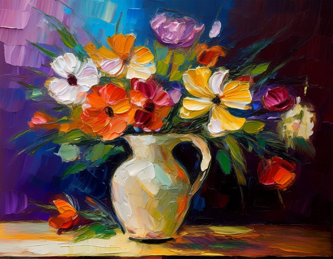 Natura morta di fiori art#17