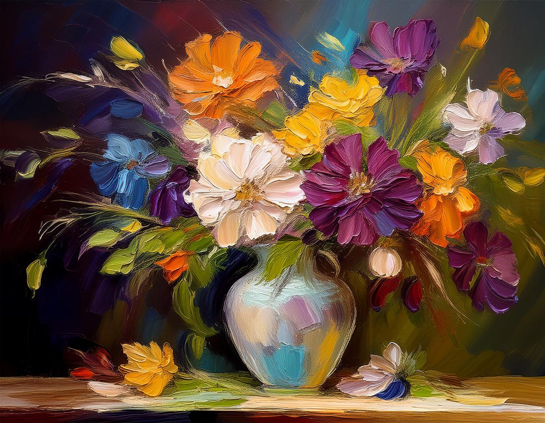 Natura morta di fiori art#19